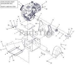 Ariens 926077 (PRO 28) - Ariens Professional 28" Snow Blower, Ariens AX 420cc (SN: 005000 - 019999)