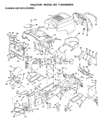 Electrolux/AYP Y 155H92RB A - Electrolux/AYP Lawn Tractor