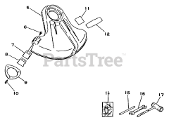 Echo SRM-2300 - Echo String Trimmer Shield, Plastic, Tools