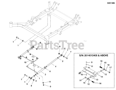 Snapper Pro S 800X (5900656) - Snapper Pro 61" Mower Deck 61" Mower Deck - Pusher Bars