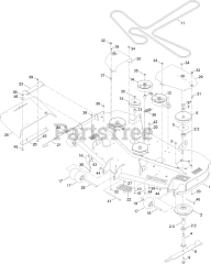 Toro 76610 - Toro 60" Titan MAX Zero-Turn Mower (SN: 417420000 - 999999999) 60 Inch Deck Assembly