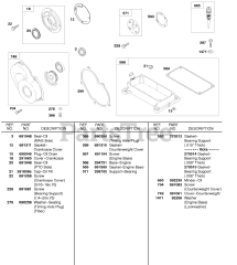 Briggs & Stratton 327431-0100-01 - Briggs & Stratton Horizontal Engine