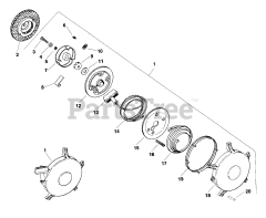 Kohler K181-30235 - Kohler K-Series Engine, Made for Polaris, 8hp, 6kW Retractable Starter 23-2-9 TP-2045-B