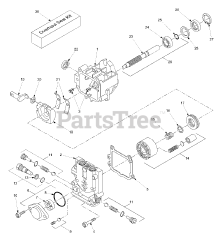 Scag SMTC-40 - Scag Tiger Cub 40" Mower Deck (SN: 6640000 - 6649999) Hydraulic Pump Assembly