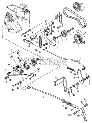 Simplicity 3416 H (990871) - Simplicity Sovereign Garden Tractor, 16hp