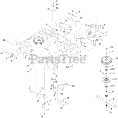 Exmark LZX980EKC96RW0 - Exmark 96" Lazer Z X-Series Zero-Turn Mower, Kohler (SN: 417930746 & Above) (Rev A) (2025)