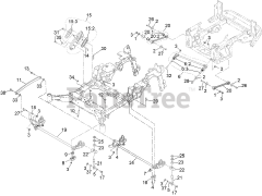 Exmark LZS86TDYM12RW0 - Exmark 144" Lazer Z Diesel Zero-Turn Mower, Yanmar 3TNV86CT (SN: 411294212 - 413950473) (Rev A) (2022)