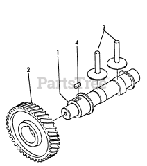 Echo EG-3500 - Echo Generator (SN: 00000 - 02737) Camshaft