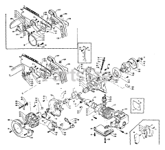 Echo CS-500 VL - Echo Chainsaw (SN: 001001 - 049000)