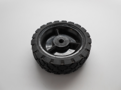RedMax 530095125 Wheel, 4" Front Rubber - image 1