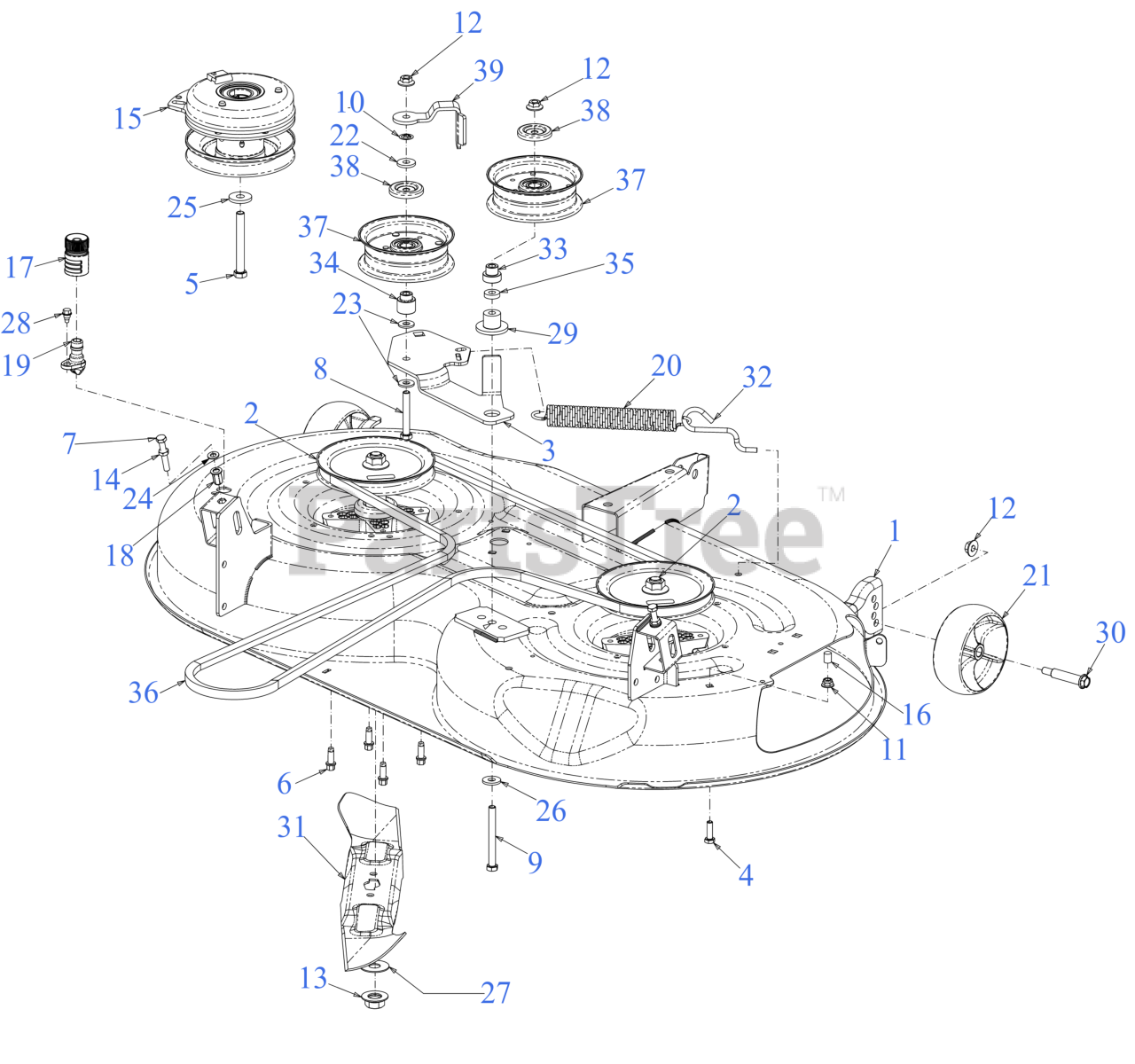 Craftsman Z 5400 (CMXGNAM211702) (17ARFACT093) - Craftsman 46