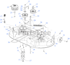 Craftsman Z 5450 (CMXGNAM211705) (17ARFACT091) - Craftsman 46" Zero-Turn Mower (2023)
