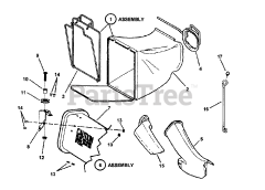 Snapper P 217018BV (85699) - Snapper 21" Walk-Behind Mower, 7hp ACCESSORY GRASS BAG