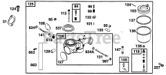 Briggs & Stratton 256702-0116-01 - Briggs & Stratton Vertical Engine Carburetor Assy