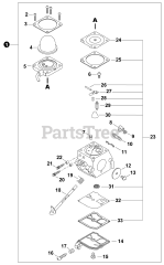 Echo SRM-4300 F - Echo Brush Cutter (SN: S51220001001 - S51220999999)