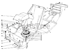 Toro 57360 (11-32) - Toro Lawn Tractor (SN: 007000001 - 007999999) (1987)