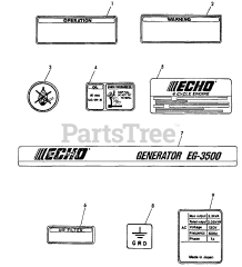 Echo EG-3500 - Echo Generator (SN: 00000 - 02737)
