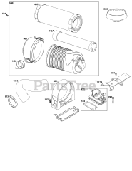 Briggs & Stratton 61E377-0153-J1 - Briggs & Stratton Horizontal Engine