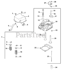 Toro 73428 (312-8) - Toro Garden Tractor (SN: 089000001 - 089000499) (1998) Cylinder Head/valve Breather