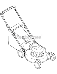 MTD 11A-422Q713 - MTD Pro Walk-Behind Mower (2007)