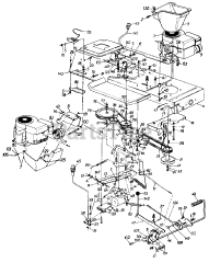 MTD 130-754F - MTD Lawn Tractor (1990)