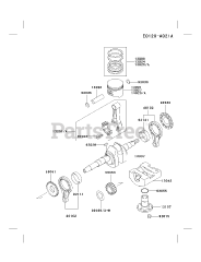 Kawasaki FE290D-AS07 - Kawasaki Engine PISTON/CRANKSHAFT