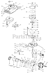 Lawn-Boy 3001 - Lawn-Boy Walk-Behind Mower (SN: 700000001 - 799999999) (1967) Model D-444 Engine Parts List Models Used On: 8225