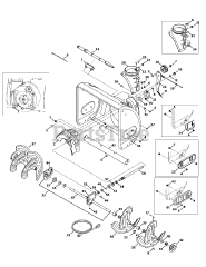 Troy-Bilt 2840 (31AH64Q4766) - Troy-Bilt Storm 28" Snow Thrower (2011)