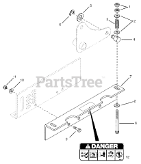 Gravely 791002 - Gravely 50" Deck Electric, Hydraulic Lift Kit for PM100