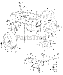 Statesman 4185-61 (146-845-016) - Statesman Garden Tractor (1986) (Southern States) Parts