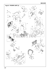 RedMax G 621 AVS - RedMax Chainsaw (SN: 330138 - 642077) (2004-05)
