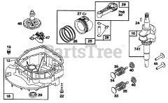 Toro 20433 - Toro Walk-Behind Mower (SN: 039000001 - 039999999) (1993) Engine Briggs  Stratton Model 122702-3171-01 2