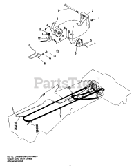 AGCO 508 (1600356) - AGCO Rear-Engine Riding Mower, 8hp