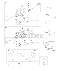 Briggs & Stratton 389575-0001-E1 - Briggs & Stratton Vertical Engine