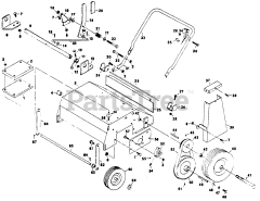 Exmark TR-5000 - Exmark Walk-Behind Turf Rake (SN: 030000 - 039999) (1988)