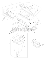 Exmark Ultra Vac - Exmark Ultra Vac Bagger for LHP Mower (SN: 510000 - 599999) (2005)