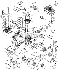 Tecumseh HM100-159315N - Tecumseh Engine Engine Parts List #1