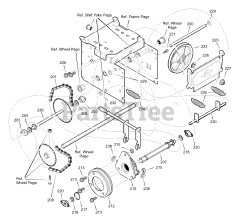 Scotts 624808x31E - Scotts 24" Snow Thrower (2003) Drive
