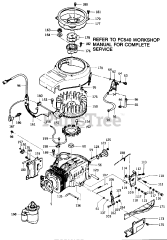 Toro R2-17K502 (227-5) - Toro Lawn Tractor (1990)