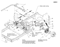 Ferris IS 2000Z (5900537) - Ferris IS2000Z Series 61" Zero-Turn Mower, 30hp Briggs & Stratton