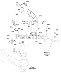 Simplicity SIP 2132 SE (1696498-01) - Simplicity Professional 32" Snow Thrower, 21hp