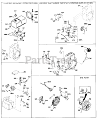 Tecumseh HM80-155241K - Tecumseh Engine Engine Parts List #3