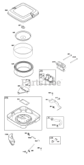 Briggs & Stratton 386447-0425-G1 - Briggs & Stratton Horizontal Engine