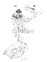 Exmark MS6KA26B - Exmark 26" Metro Walk-Behind Mower, 6hp Kawasaki (SN: 720000 - 789999) (2008)