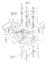 Simplicity 1693527 - Simplicity 44" Mower Deck