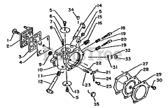 Echo CS-6700 - Echo Chainsaw (Original Version) Carburetor