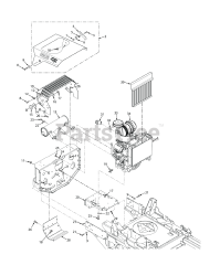 Scag STTII-61V-40BV-EFI - Scag Turf Tiger II 61" Zero-Turn Mower, 40hp Vanguard (SN: T3500001 - T3599999) STTII ENGINE &amp; ATTACHING PARTS - LIQUID COOLED (GASOLINE)