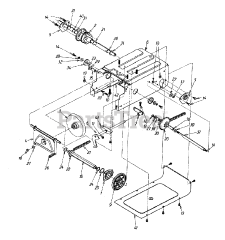 White Outdoor YB-950 (247-315C190) - White Outdoor Yard Boss Chipper Shredder Vacuum (1997)