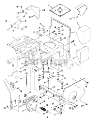 Snapper E 250811BE (80353) - Snapper 25" Rear-Engine Riding Mower, 8hp Main Case