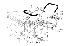 Toro 31411 - Toro Snow Pup Snow Thrower (SN: 001000001 - 001999999) (1971)